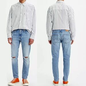 Levi’s Men’s 512 Taper Fit Distressed Jeans SZ 32